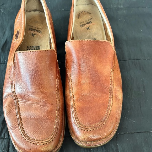 Pikolinos Brown Leather woman’s Loafers size 8.5- lightly worn - - Picture 1 of 12